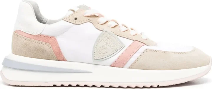 Tropez 2.1 panelled-design suede sneakers