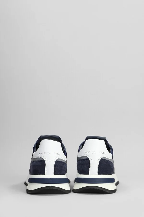 Tropez 2.1 Sneakers In Blue Suede And Fabric - Image 4