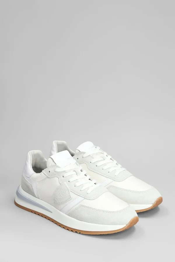 Tropez 2.1 Sneakers In White Suede And Fabric - Image 2