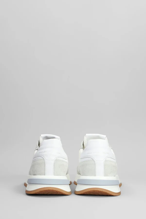 Tropez 2.1 Sneakers In White Suede And Fabric - Image 4