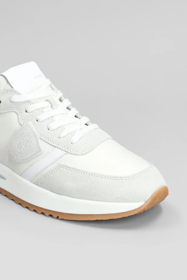 Tropez 2.1 Sneakers In White Suede And Fabric - Image 5