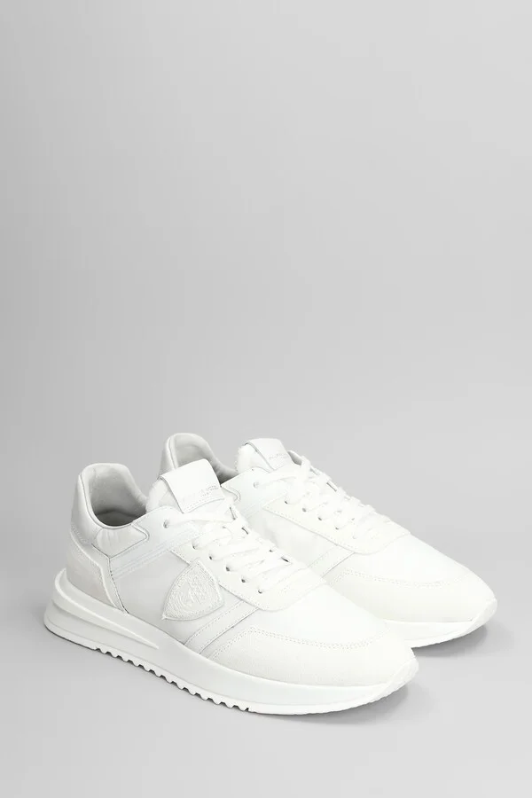 Tropez 2.1 Sneakers In White Suede And Fabric - Image 2