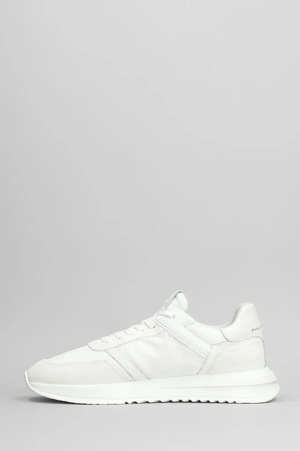 Tropez 2.1 Sneakers In White Suede And Fabric - Image 3