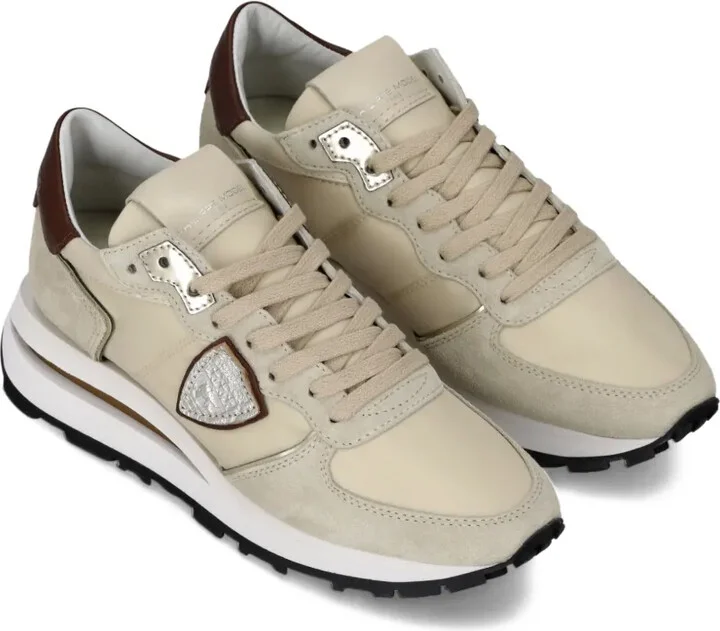 Tropez Haute leather-panelled logo sneakers - Image 2