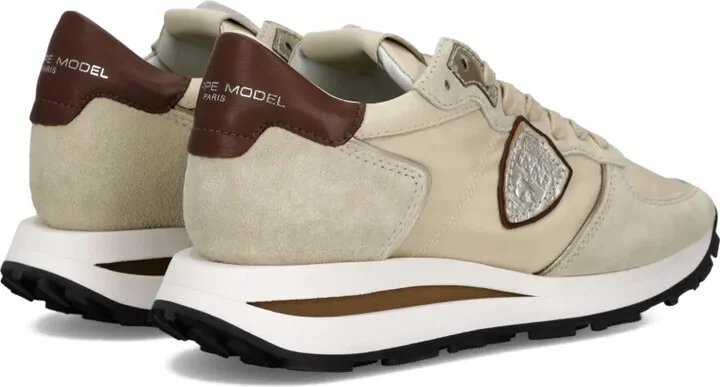 Tropez Haute leather-panelled logo sneakers - Image 3