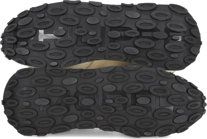 Tropez Haute leather-panelled logo sneakers - Image 4