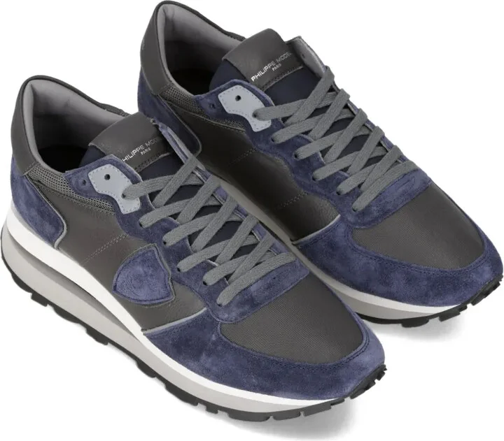 Tropez Haute suede-panel sneakers - Image 2