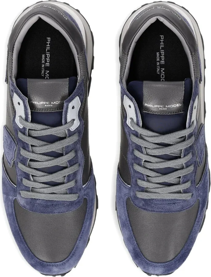 Tropez Haute suede-panel sneakers - Image 3