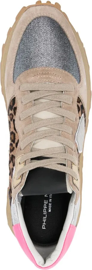 Tropez leather low-top sneakers - Image 4