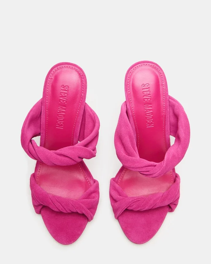 Trophy Fuchsia Suede - Image 4