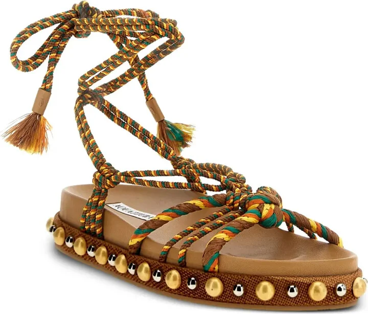 Tropical leather sandals - Image 2