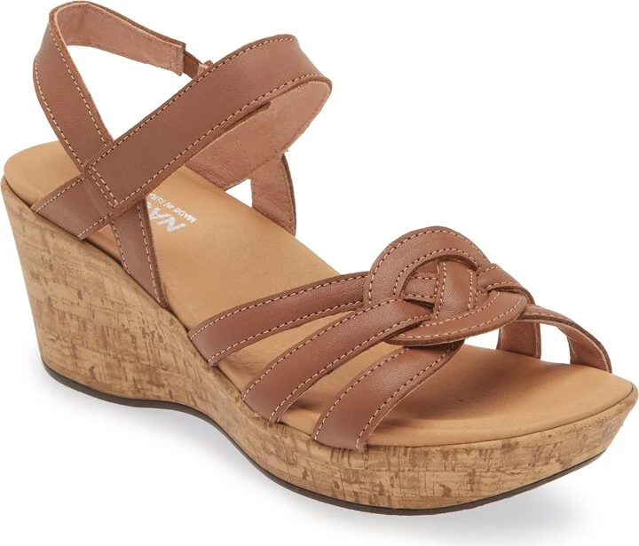 Tropical Platform Wedge Sandal