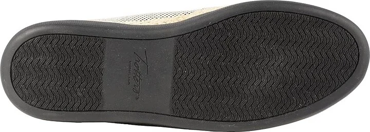 Trotters Accent Women's Slip on Shoes Black/Rust Linen/Smooth Man Made : 7.5 M (B), Textile - Image 4