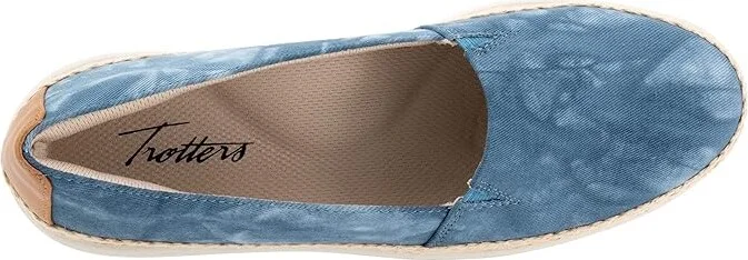Trotters Accent Women's Slip on Shoes Blue : 5.5 M (B), Textile - Image 2