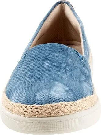 Trotters Accent Women's Slip on Shoes Blue : 5.5 M (B), Textile - Image 5