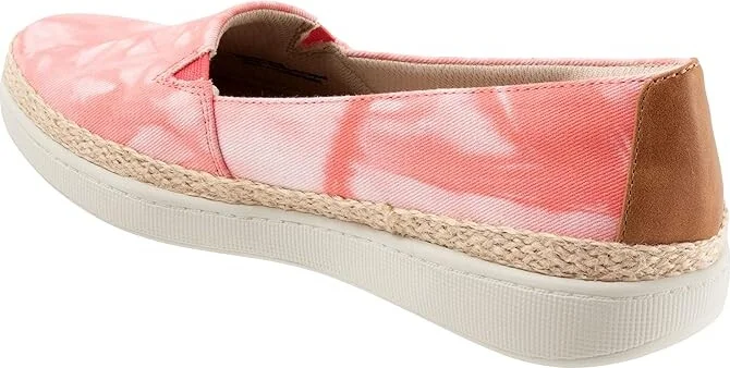 Trotters Accent Women's Slip on Shoes Coral : 6.5 WW (EE), Textile - Image 4