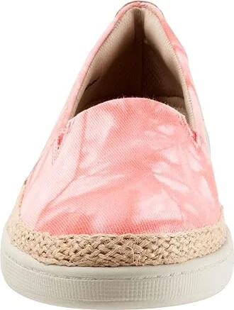 Trotters Accent Women's Slip on Shoes Coral : 6.5 WW (EE), Textile - Image 5
