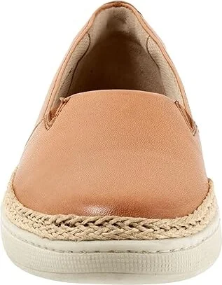Trotters Accent Women's Slip on Shoes Luggage Leather : 6 WW (EE) - Image 5