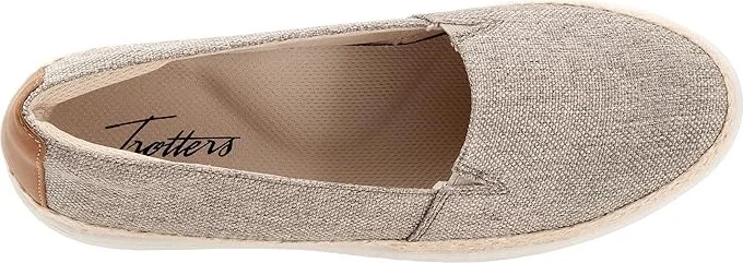 Trotters Accent Women's Slip on Shoes Sage : 6 M (B), Textile - Image 2
