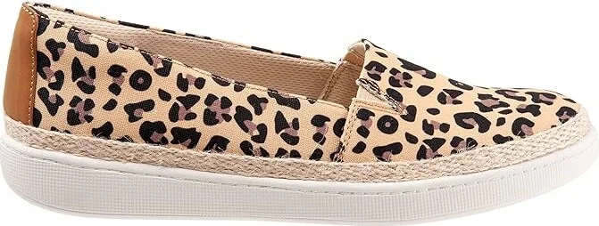 Trotters Accent Women's Slip on Shoes Tan Cheetah : 5 M (B), Textile - Image 7