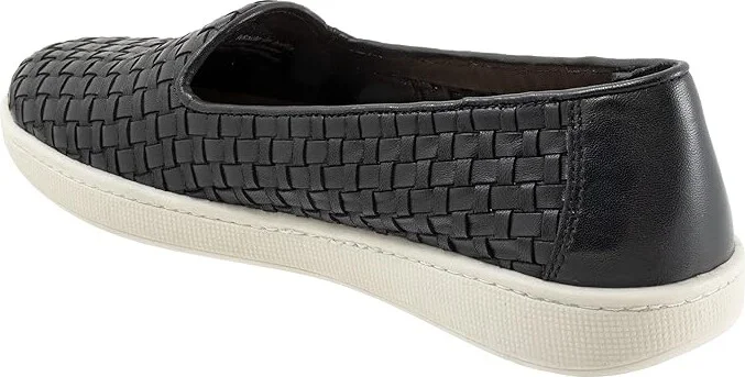 Trotters Adelina Women's Flat Shoes Black : 11 W (D), Leather - Image 4