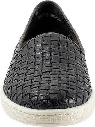 Trotters Adelina Women's Flat Shoes Black : 11 W (D), Leather - Image 5