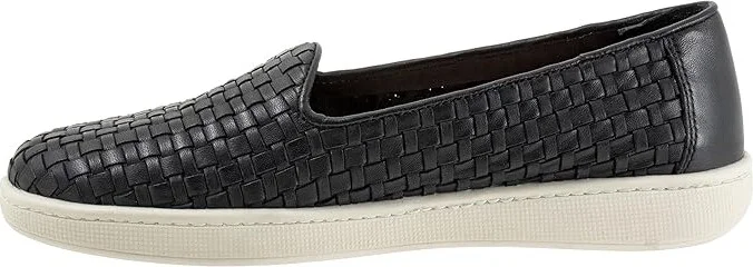 Trotters Adelina Women's Flat Shoes Black : 11 W (D), Leather - Image 6
