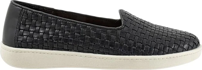 Trotters Adelina Women's Flat Shoes Black : 11 W (D), Leather - Image 7