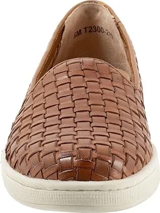Trotters Adelina Women's Flat Shoes Luggage : 8.5 W (D), Leather - Image 5