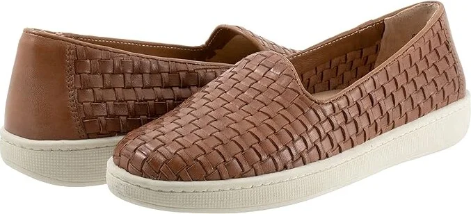 Trotters Adelina Women's Flat Shoes Luggage : 8.5 W (D), Leather