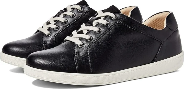 Trotters Adore Women's Shoes Black Leather/Black Suede Veg : 7 N (AA), Synthetic