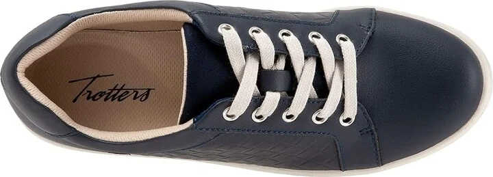 Trotters Adore Women's Shoes Navy Quilted : 9.5 M (B), Synthetic - Image 2