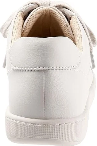 Trotters Adore Women's Shoes Off-White Leather/Beige Suede Veg : 5 M (B), Synthetic - Image 4