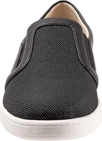 Trotters Alright Women's Shoes Black Veg : 5.5 M (B), Textile/Canvas - Image 5