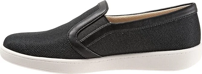 Trotters Alright Women's Shoes Black Veg : 5.5 M (B), Textile/Canvas - Image 6