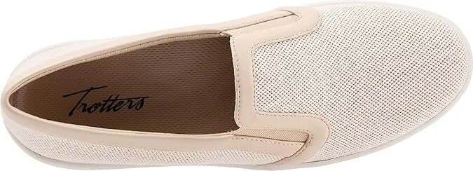 Trotters Alright Women's Shoes Cream Veg : 6.5 M (B), Textile/Canvas - Image 2