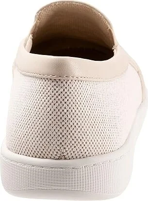 Trotters Alright Women's Shoes Cream Veg : 6.5 M (B), Textile/Canvas - Image 4