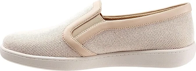 Trotters Alright Women's Shoes Cream Veg : 6.5 M (B), Textile/Canvas - Image 6