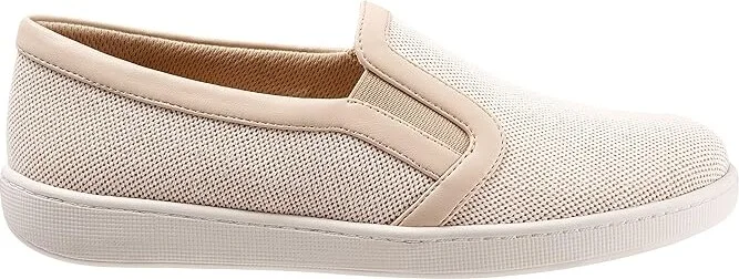 Trotters Alright Women's Shoes Cream Veg : 6.5 M (B), Textile/Canvas - Image 7