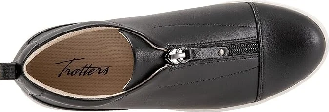 Trotters Anika Women's Shoes Black : 6 M (B), Leather - Image 2
