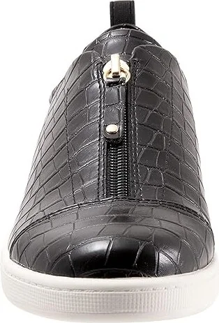 Trotters Anika Women's Shoes Black Croco : 6.5 M (B), Leather - Image 5