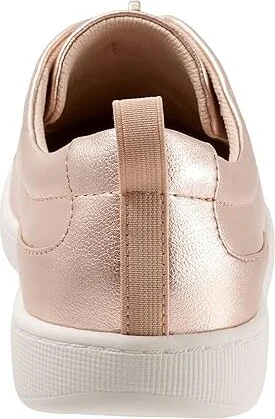Trotters Anika Women's Shoes Rose Gold Metallic : 5.5 M (B), Leather - Image 4