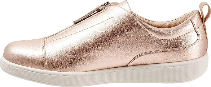 Trotters Anika Women's Shoes Rose Gold Metallic : 5.5 M (B), Leather - Image 6