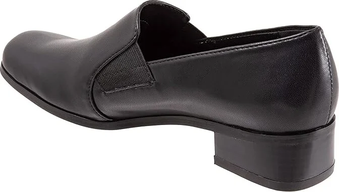 Trotters Ash Women's Slip on Shoes Black Nappa Glove : 6 M (B), Synthetic - Image 4