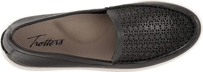Trotters Audrey Women's Shoes Black : 9 M (B), Leather - Image 2