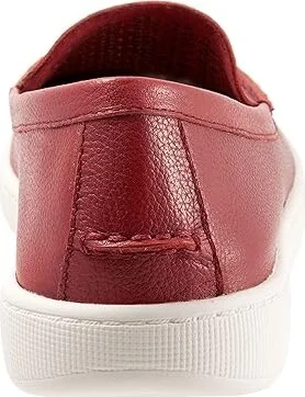 Trotters Audrey Women's Shoes Dark Red : 9.5 M (B), Leather - Image 4