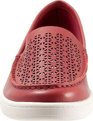 Trotters Audrey Women's Shoes Dark Red : 9.5 M (B), Leather - Image 5