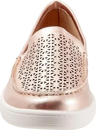 Trotters Audrey Women's Shoes Rose Gold Metallic : 6 M (B), Leather - Image 5