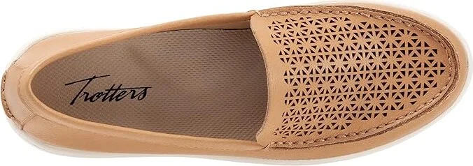 Trotters Audrey Women's Shoes Tan : 7 M (B), Leather - Image 2