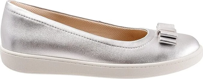 Trotters Avery Women's Shoes Silver Metallic : 7 N (AA), Leather - Image 7